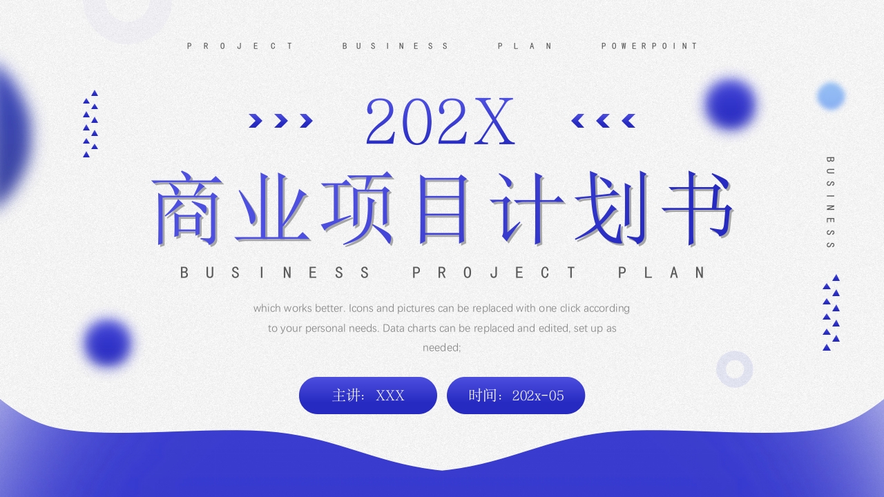 2025商业项目计划书ppt模板